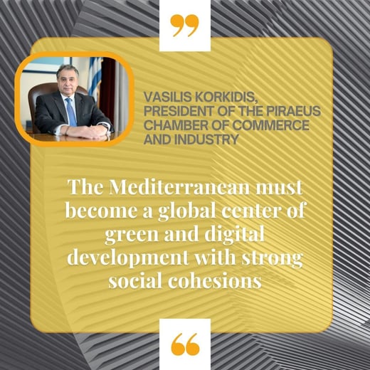 Black and White Blue Minimalist Daily Quotes Linkedin Post